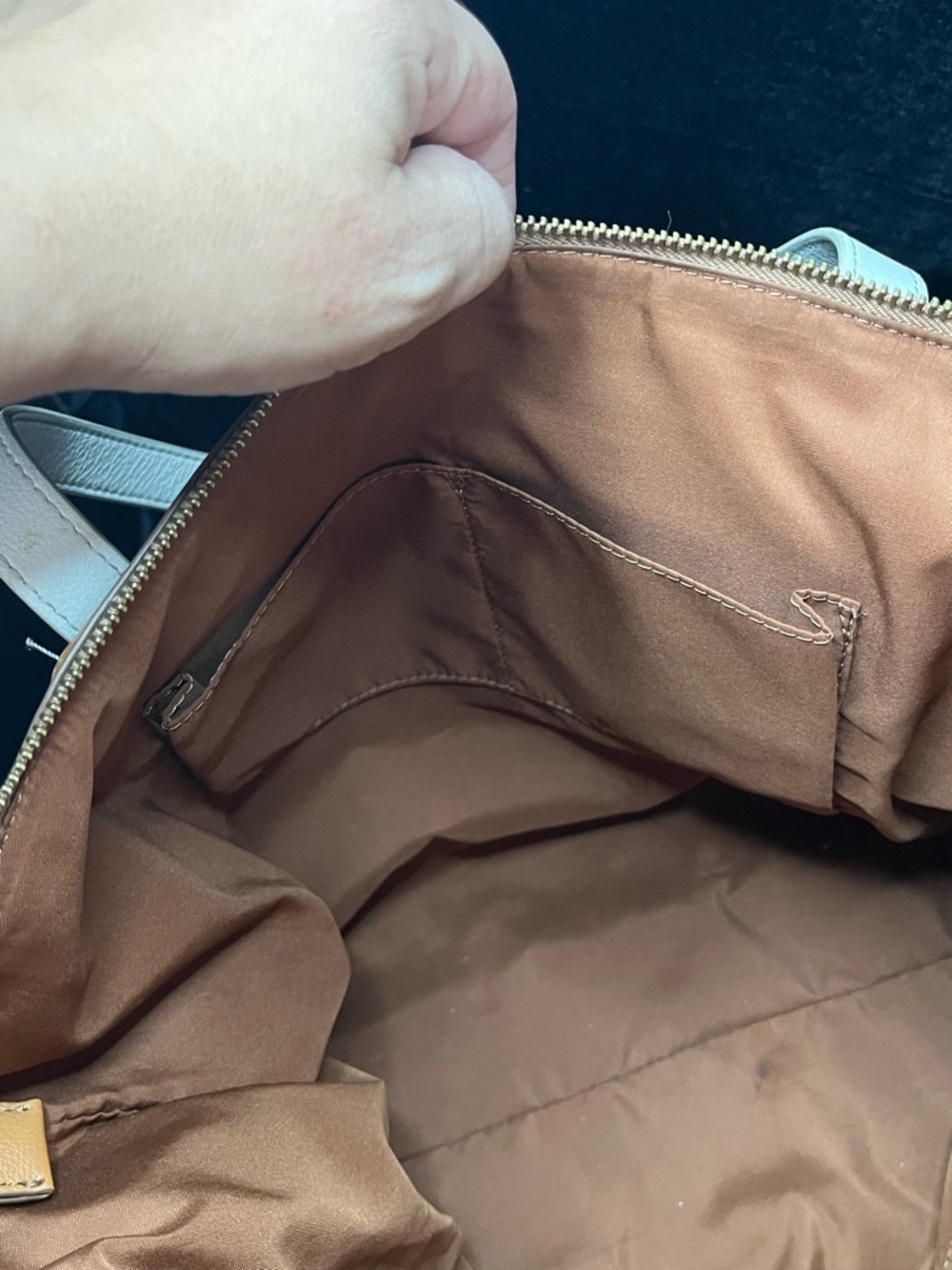 Fossil Sydney Litehide Leather Patchwork Tote - image 11